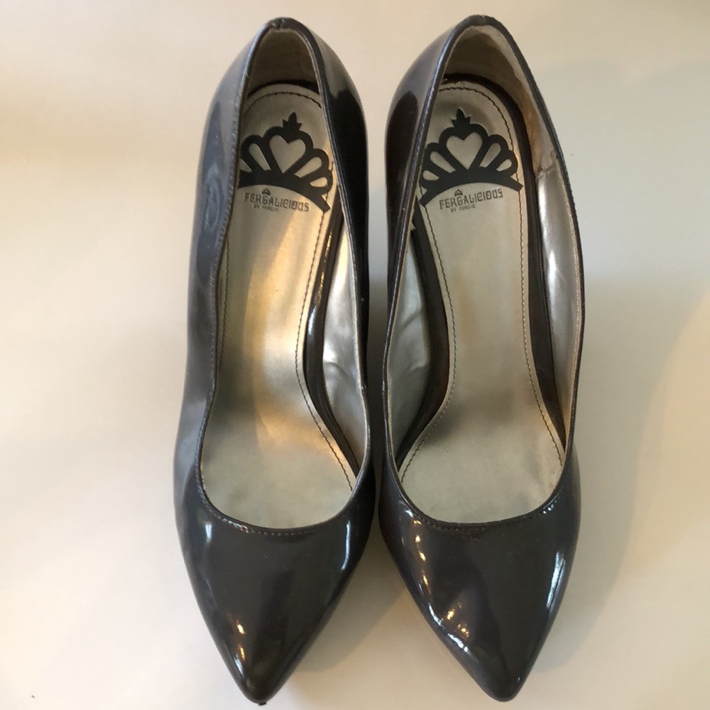Fergalicious by Fergie Wedge Patent Leather Shoe Collection👠